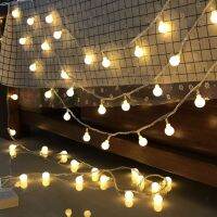 บอล USB 10/20/40 LED สายไฟนางฟ้าบ้านไฟกลางคืน DIY แสงต้นคริสต์มาสตกแต่งปาร์ตี้