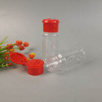 120Pcs พลาสติกโปร่งแสงเครื่องปรุงรส Jar เกลือและพริกไทย Shaker ครัวขวดเครื่องเทศ BBQ เครื่องมืออุปกรณ์ทำอาหาร