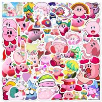 10/30/50PCS Game Kirby Cute Anime Cartoon Stickers DIY Travel Luggage Guitar Fridge Laptop Cool Graffiti Sticker Kid Decal Toy Stickers Labels