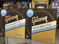 ? รุ่นใหม่ แพ็คเกจใหม่? Gibson สายกีตาร์ไฟฟ้า เบอร์ 09 เบอร์ 10 Brite Wire Reinforced ของแท้ 100% ** Made in USA ** / ส่งด่วนทั่วประเทศ ?