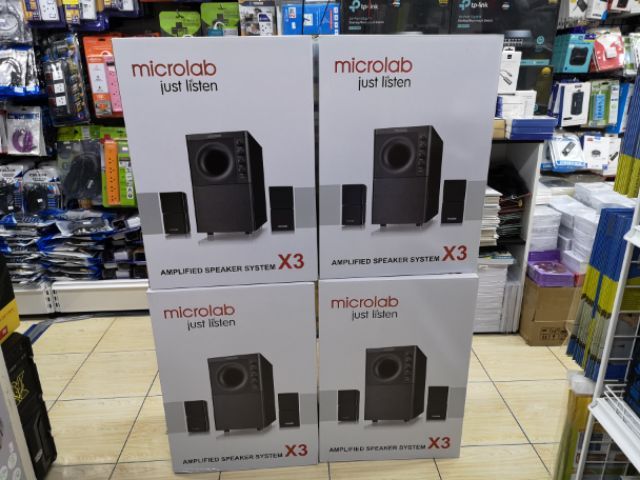 ลำโพง-microlab-x3-2-1-สีดำ-สินค้ารับประกัน-1-ปีศูนย์ไทย