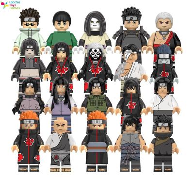 Lt【คลังสินค้าพร้อม】ในสต็อก Legoing Naruto Minifigures ของเล่น Rock Lee Abirame Shino Figurines อาคารบล็อกของเล่นเด็ก1【cod】
