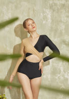 Lacey swimsuit - Brown black