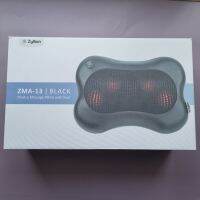 หมอนนวดไฟฟ้า แบบให้ความร้อน Shiatsu Massage Pillow With Heat ZMA-13 (Zyllion®) เครื่องนวด คอ น่อง หลัง บ่า ไหล่ ขา หน้าท้อง