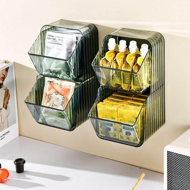 desktop-shelf-wall-mounted-tea-bag-storage-box-dustproof-and-high-quality-multifunctional-transparent