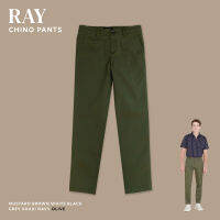 TWENTYSECOND กางเกงขายาว รุ่น Ray ทรงกระบอกเล็ก- สีเขียว / Ray Chino Pants - Olive