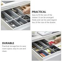 1 Set Plastic Drawer Organizers Kitchen Drawer Dividers Vanity Organizations