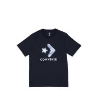 เสื้อสเวตเชิ้ตสำหรับผู้ชาย {สะท้อนห้างสรรพสินค้า} คริสตัล Converse-สีดำ