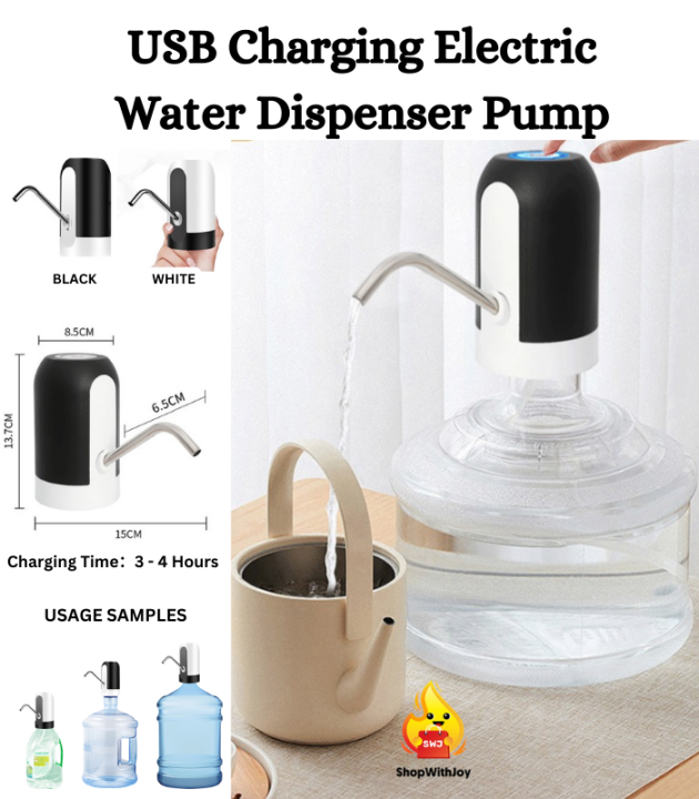 Water Dispenser Pump USB Charging Drinking Water Bottle Pump Electric