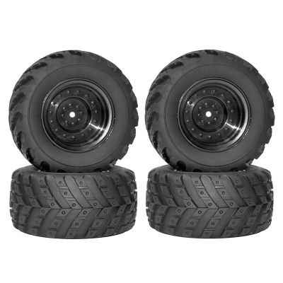 4Pcs Rubber RC Car Upgrades Parts Spare Accessories Tire Tyre Wheel for HBX HAIBOXING 901 901A 903 903A 905 905A 1/12 RC Car Parts
