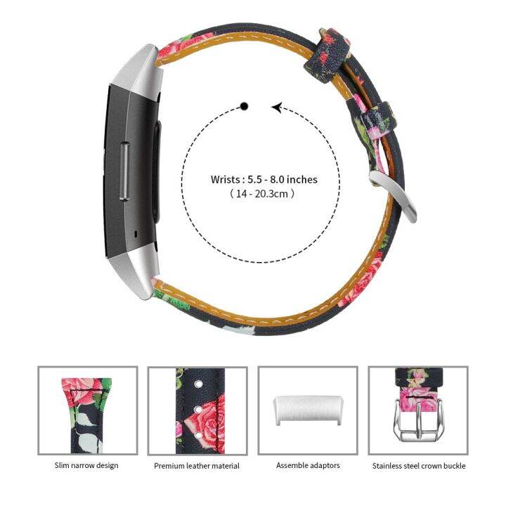 สายหนังพิมพ์ลายสำหรับ-fitbit-charge-4-3วงรูปตัว-t-สำหรับผู้หญิงผู้ชายสายนาฬิกาสำหรับ-fitbit-charge-5-2-3สร้อยข้อมือ-correa