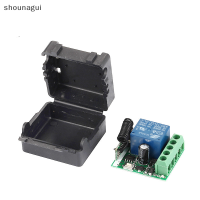 shounagui 433MHz Wireless REMOTE CONTROL EV1527 Learning Code Transmitter 2 bottons DC 12V 10A RF Relay Receiver