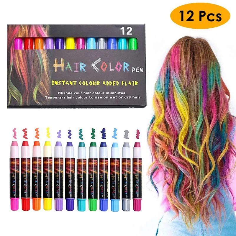 Hair Chalk Comb Temporary Hair Color Washable Hair Dye Highlight Streaks Tanga | Disposable Hair Chalk Comb,professional Temporary Instant Hair Color Highlights Streaks Hair Colorin Hair Chalk Comb Temporary Hair Color Washable Hair Dye Highlight Streaks Tanga | Disposable Hair Chalk Comb,professional Temporary Instant Hair Color Highlights Streaks Hair Colorin