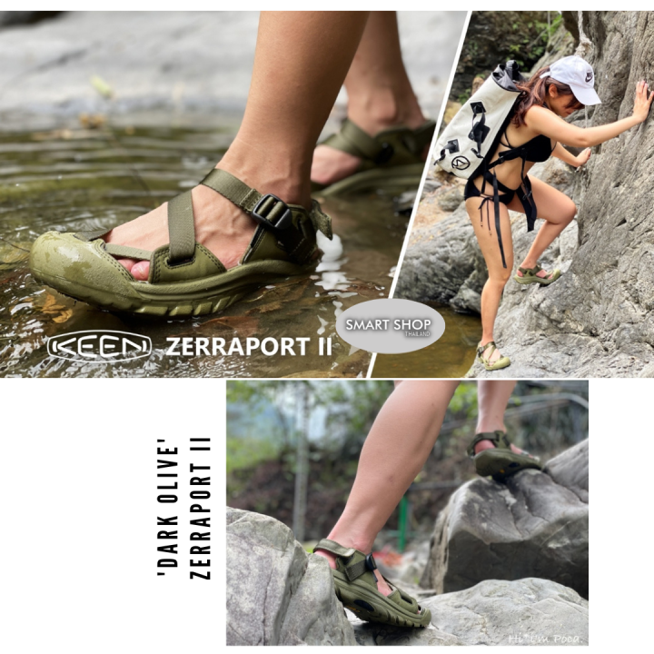 keen-zerraport-ii-dark-olive-รองเท้าแตะรัดส้น-กันน้ำ-มาตรฐาน-usa