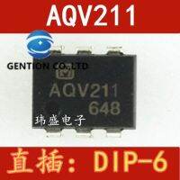 【Direct-sales】 10ชิ้น AQV211 AQV211A AQV211AB DIP SOP Optocoupler ปกติเปิดรีเลย์ใน100% และต้นฉบับ