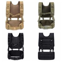 【LZ】▲  Exército Airsoft Nylon Molle Vest Transportador Tático Molle Bag Equipamento militar Colete Cinto De Batalha De Combate Roupas De Caça