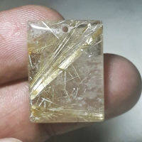 35.05 cts natural hi-end rutlquartz gems stone