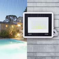 LED Floodlight 220V High Bright LED Spotlight 10W 20W 30W 50W Cold White Outdoor Wall Reflector Lighting Waterproof Garden Lamp