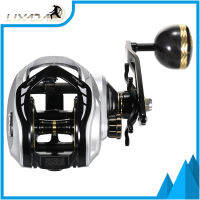 Lixada Baitcasting Reel 16KG พลังลาก6 + 1 BB 6.3:1ด้ามจับเดียวรอกตกปลาพร้อมระบบเบรก M-Agnetic