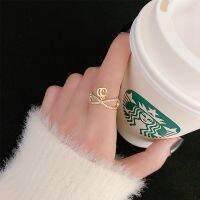 [COD] Fashion simple ins trendy ring female personality temperament light luxury net red niche index finger open