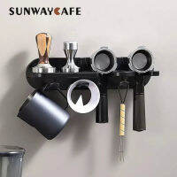 51MM54MM58MM Coffee Portacerter Wall Rack Self-adhesive Espresso Coffee Filter Holder Wall Mounted Rack Coffee Tools