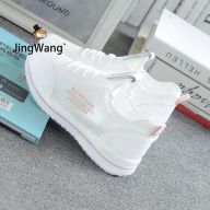 JingWang Mới của phụ nữ Hàn Quốc Giày thể thao thông thường Thoải mái nhẹ thumbnail