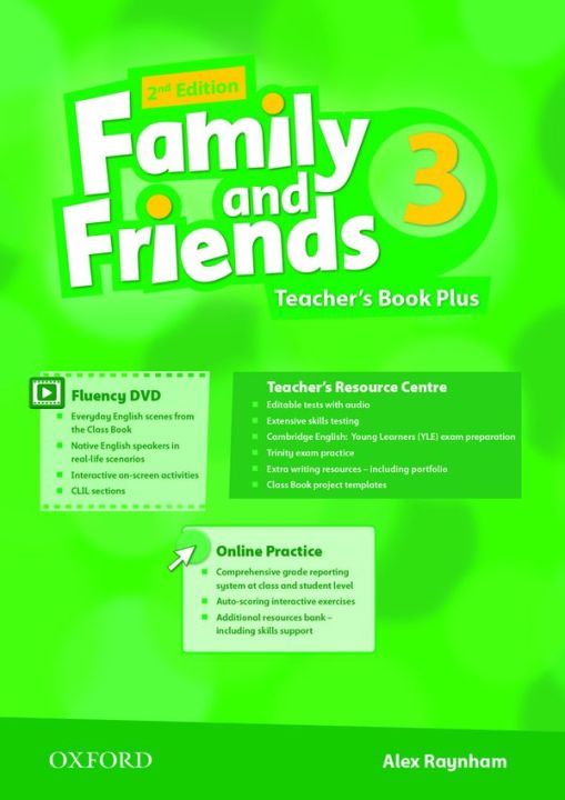 bundanjai-หนังสือคู่มือเรียนสอบ-family-and-friends-2nd-ed-3-teacher-s-book-plus-p