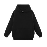 Áo hoodie unisex trơn 4lucky - 6107 chất nỉ cotton dày dặn, ấm áp