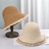 2023 Womens Straw Hats Chinese Straw Hat Panamas UV Protection Sun Visor Beach Hats Women Visors Foldable Female Summer Sun Hat