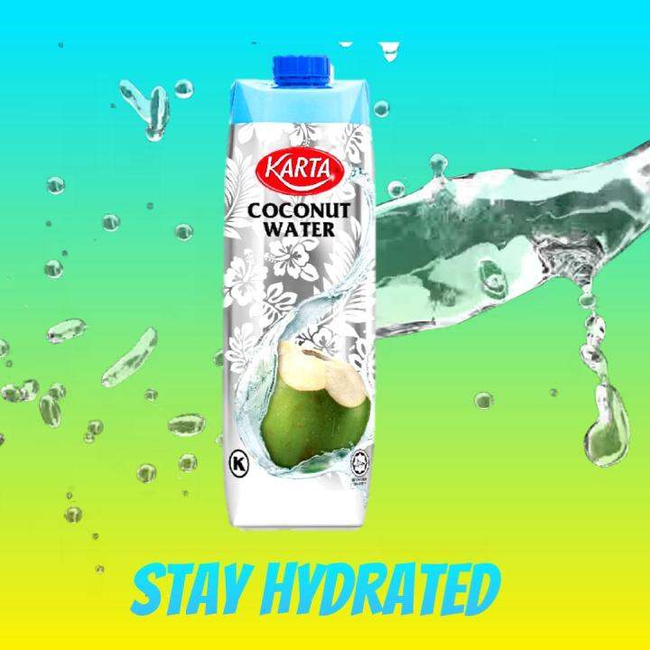 Karta Coconut Water 330ml / 250ml [1 pack] (Halal) Lazada