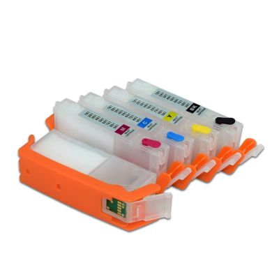 PGI 580 581 Refillable Ink Cartridge With Permanent Chip For Canon PIXMA Ts705 TR7550 TR8550 TS6150 TS8150 TS9150 TS9155 Printer Ink Cartridges
