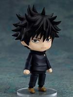 Nendoroid Jujutsu Kaisen Megumi Fushiguro,100% Original จากญี่ปุ่นตุ๊กตาขยับแขนขาได้ทาสีพีวีซีและ ABS