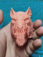 16 Scale Tiger Head Sculpt สำหรับ12นิ้ว Action Figure ตุ๊กตา Unpainted Head Sculpt No.332