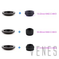 เฟื่องฟู13-22Mm/35-90Mm/17-31Mm + อะแดปเตอร์เลนส์ M42/C Mount เลนส์เพื่อ M4/3กล้อง M42เลนส์ปรับโฟกัสได้อะแดปเตอร์มาโคร Helicoid