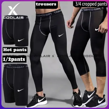 Shop Sports Fitness Pants For Men Five-point Shorts Running Tight Elastic  Fast Dry Pants Basketball with great discounts and prices online - Dec 2023