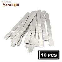 ☃❂✇ SANHOOII 10pcs Tin Slurry Scraper Metal Solder Paste Stirring Knife Phone Repair Opening Pry Tool BGA Reballing Welding Gadget