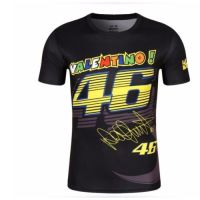 เสื้อยืดคอก ลมแขนสั้น motogp vr 46 แบบแห้งเร็ว