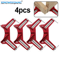 4pcsStyle 90 Degrees Angle Clamp Right Angle Woodworking Frame Clamp DIY Glass