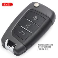 【support-Cod】 islwpi Keyecu Remote Fob 3ปุ่ม433MHz 4D60สำหรับ Hyundai Accent 2018-2019 P /N: 95430-H5500