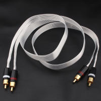 Hifi Nordost silver plated cable Blue Wgite Heven king snake Gold Plated RCA interconnect cable