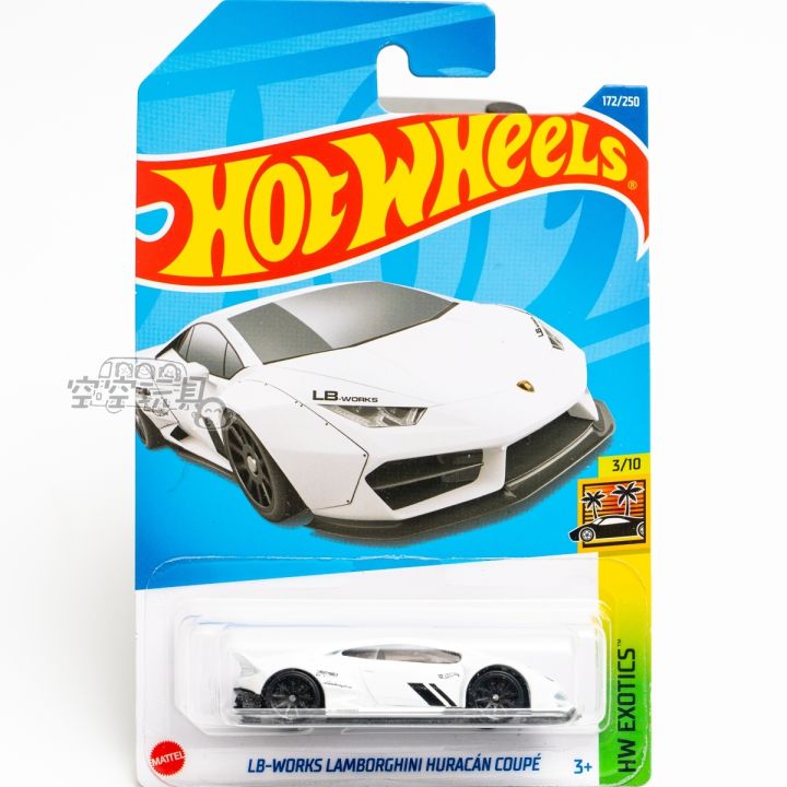 Số 172 LB-WORK LAMBORGHINI HURACAN COUPE Lamborghini White Hot Wheels |  