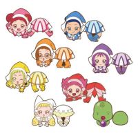 Ojamajo Doremi Rubber Clip (Set of 8) แม่มดน้อยโดเรมี แม่มดจอมยุ่งโดเรมี คลิป ที่หนีบ โดเรมี ฮาสึกิ ไอโกะ อมปุ โมโมโกะ