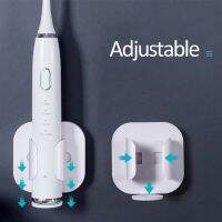 【CW】 1 Pc Telescopic Sensing Electric Toothbrush Holder Wall Hanging Couple Drain Storage Organizer