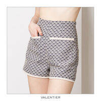 [VALENTIER] RE-EDITION Tulip Jacquard Shorts กางเกงขาสั้น กางเกงผ้าแจ็คการ์ด ลายดอกไม้ กางเกงผู้หญิง เสื้อผ้าสตรี ชุดออกงาน แฟชั่นผู้หญิง