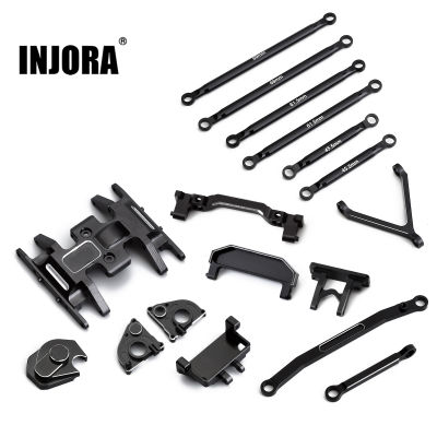 INJORA Axle Housing Servo Stand Transmission Mount Case Chassis Links สำหรับ1/24 RC Crawler รถ Axial SCX24 90081