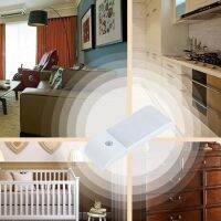 ใหม่12LED ตู้เสื้อผ้า Night Light PIR อินฟราเรด Stick-On ชาร์จ USB Motion Detector Induction Sensor ตู้เสื้อผ้า Corridor Lamp