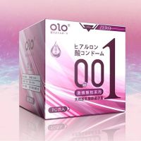 ?สินค้าขายดี? OLO ถุงยางอนามัย รุ่นบางเฉียบ 0.01มิล ผิวขุขะมากพิเศษ ให้ความรู้สึก 1กล่อง/10ชิ้น  **ไม่ระบุชื่อสินค้าหน้ากล่อง