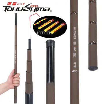 Telescopic Fishing Rod, Outdoor Portable Lightweight Casting Telescopic  Fishing Rod Reel Tackle Accessory for Bass Salmon Trout Fishing(3.0m)