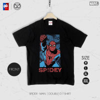 [ส่งฟรี] เสื้อยืด Spider Man สไปเดอร์แมน ลิขสิทธิ์แท้ มาร์เวล รุ่น MVX-266 เสื้อ Marvel แท้ [M,L,XL,2XL]