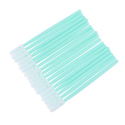 ‘；【-； 100Pcs 836D Industrial Dust-Free Purification Cotton Swab Sponge Swab Green PP Handle Wipe Stick Can Clean The Camera Lens